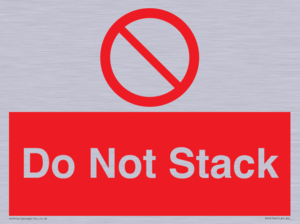 Do Not Stack 
